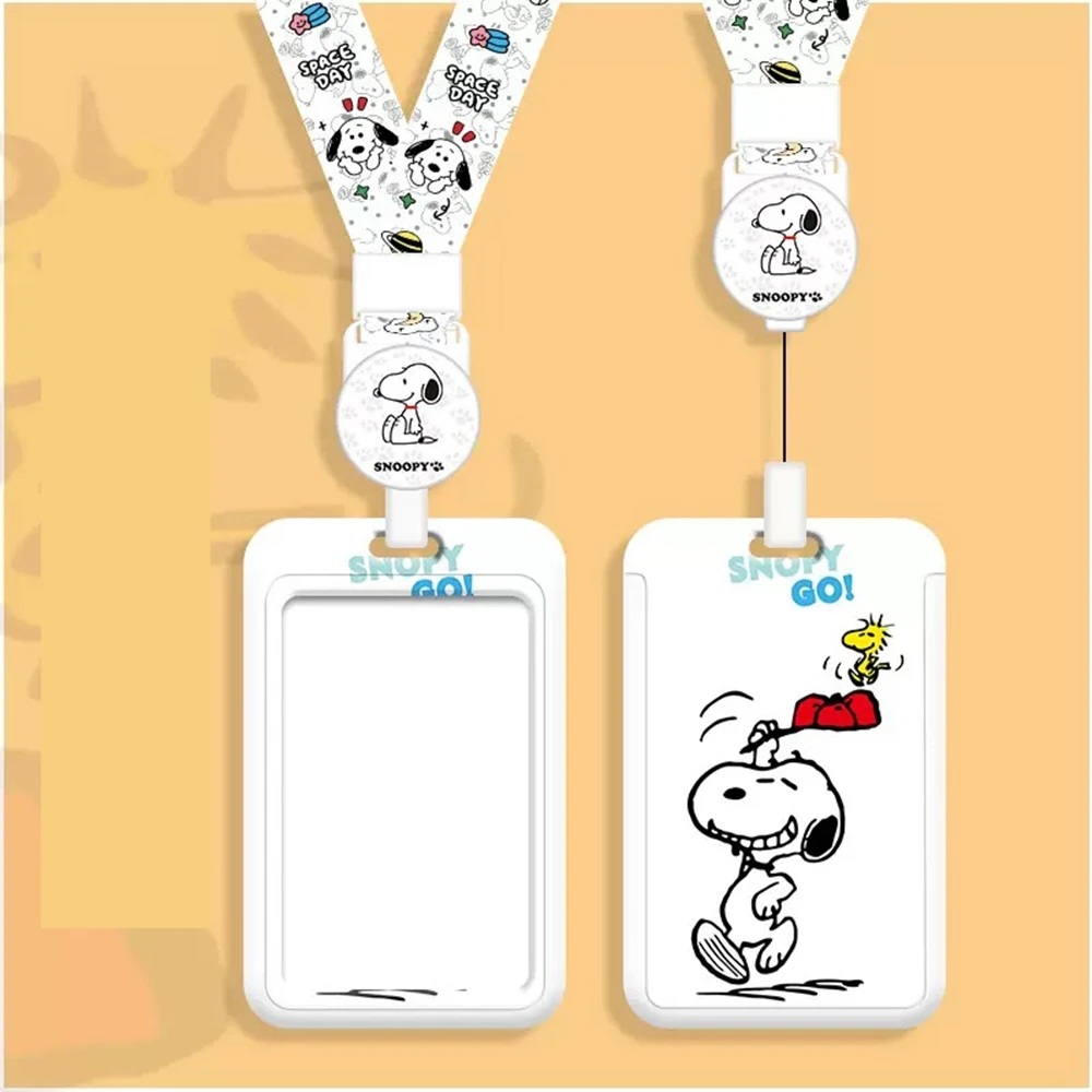 Snoopy Cartoon ID Badge Holder Neck Strap Pendant Door Card Holders Lanyards Cartoon boy grils Lanyard Credential Holder
Snoopy Cartoon ID Badge Holder Neck Strap Pendant Door Card Holders Lanyards Cartoon boy grils Lanyard Credential Holder