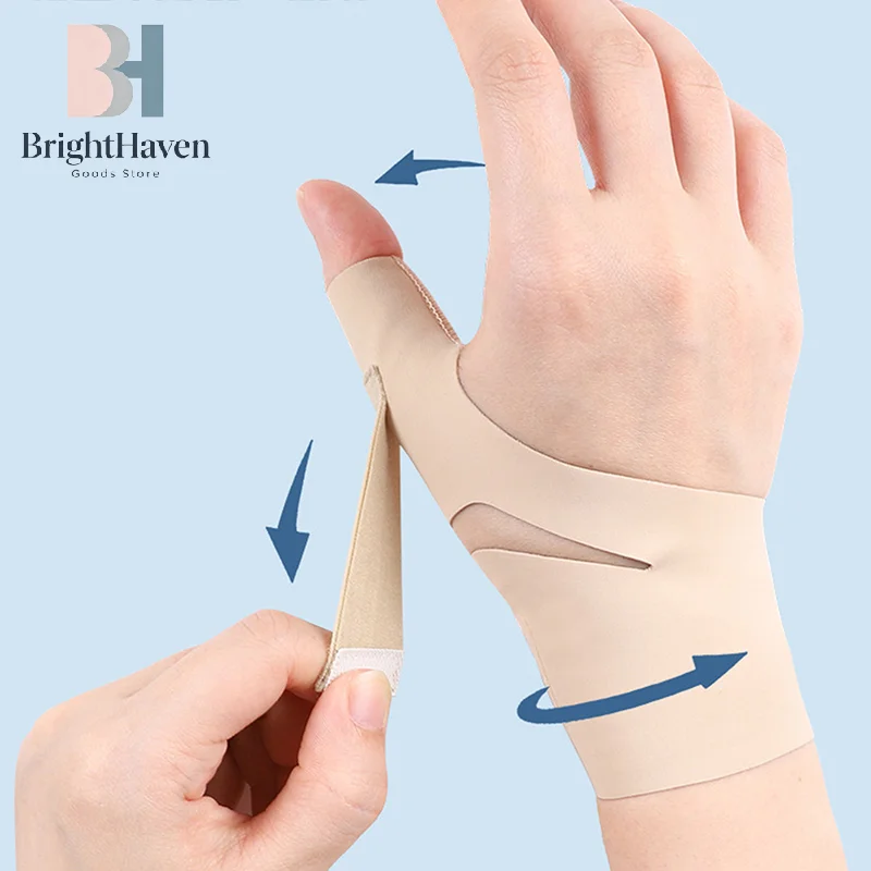 1Pc Thumb Brace Wrist Stabilizer Pain Relief Right Or Left Hand Soft Thumb Support Compression Sleeve Protector For Women Men
1Pc Thumb Brace Wrist Stabilizer Pain Relief Right Or Left Hand Soft Thumb Support Compression Sleeve Protector For Women Men