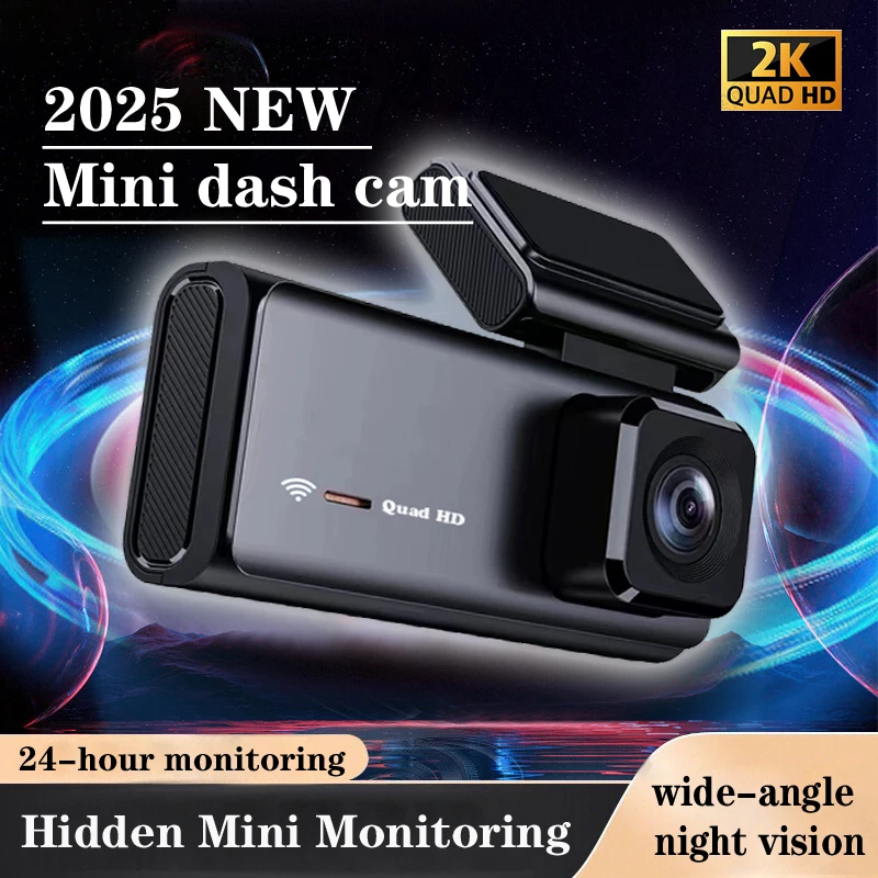 2025 NEW Mini Driving Recorder 2K HD Night Vision Recorder with dual camera 24-hour Monitoring Mobile app interconnection
2025 NEW Mini Driving Recorder 2K HD Night Vision Recorder with dual camera 24-hour Monitoring Mobile app interconnection