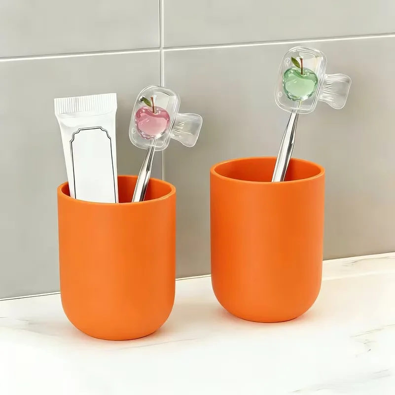 Crystal Apple Toothbrush Head Cover 2 Pcs Portable Travel Protector Cap Bathroom Grooming Accessories for Home Apartment Gift
Crystal Apple Toothbrush Head Cover 2 Pcs Portable Travel Protector Cap Bathroom Grooming Accessories for Home Apartment Gift