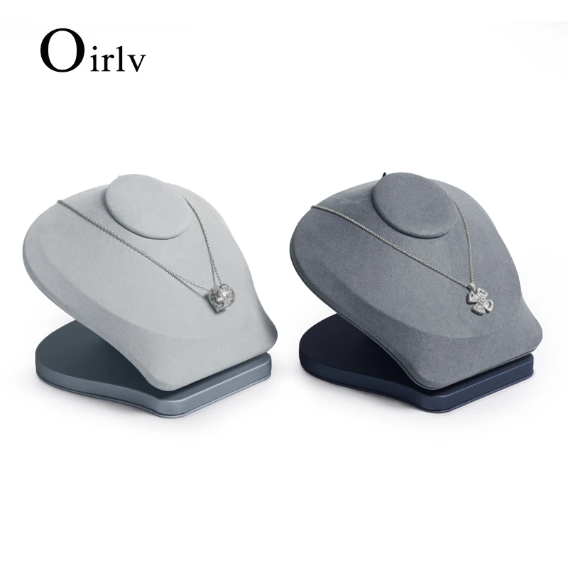 Oirlv Necklace Display Stand Bust Necklace Stand Display Grey PU Leather Mannequin Stand Bust Jewelry Rack for Necklace Dispaly
Oirlv Necklace Display Stand Bust Necklace Stand Display Grey PU Leather Mannequin Stand Bust Jewelry Rack for Necklace Dispaly