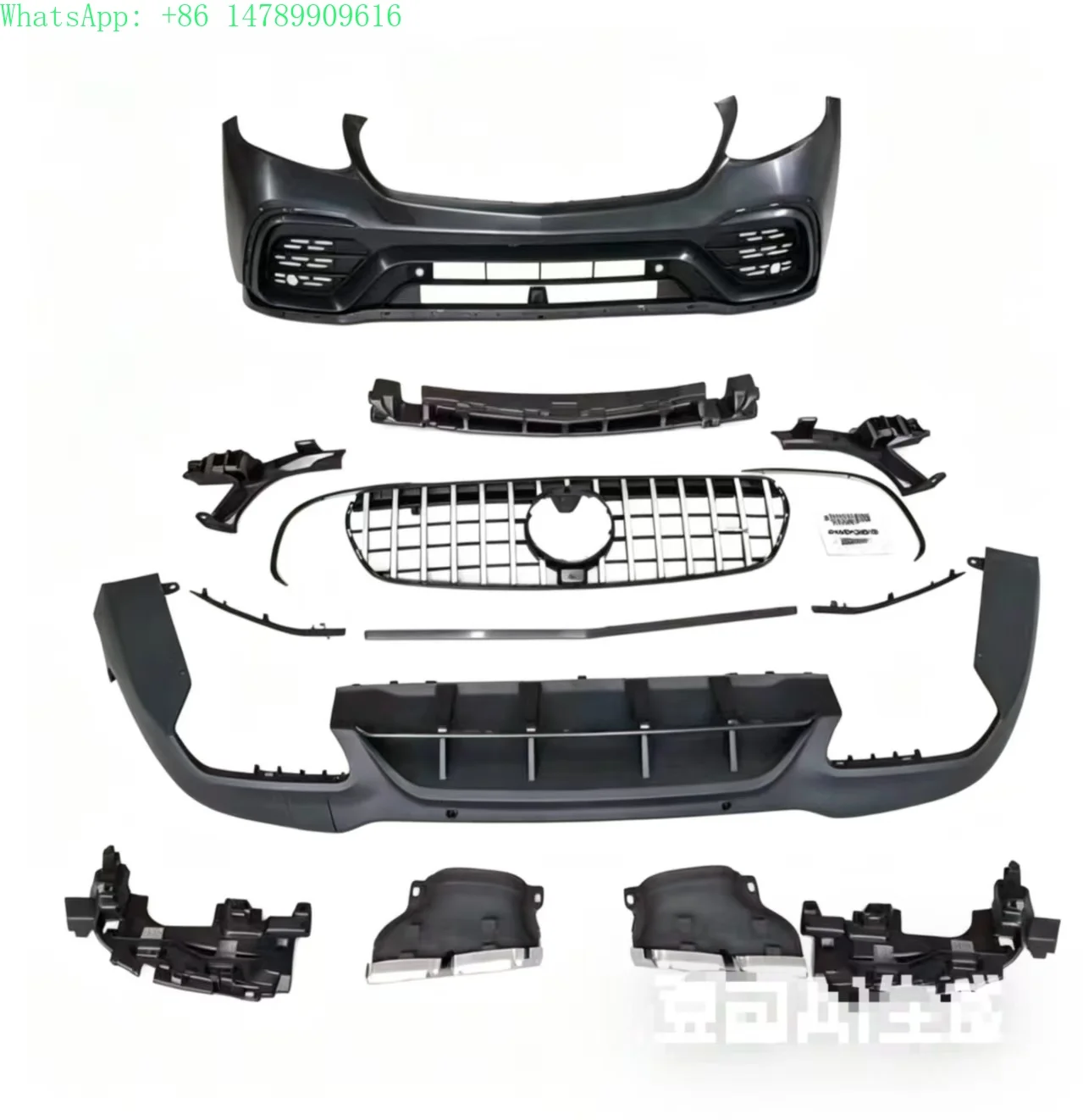 Car Bumper for 2016-2018 GLC Class W253 Upgrade GLC63 Body Kit Bumper Grille Rear Bumper Fender Flare Exhaust Pipe
Car Bumper for 2016-2018 GLC Class W253 Upgrade GLC63 Body Kit Bumper Grille Rear Bumper Fender Flare Exhaust Pipe