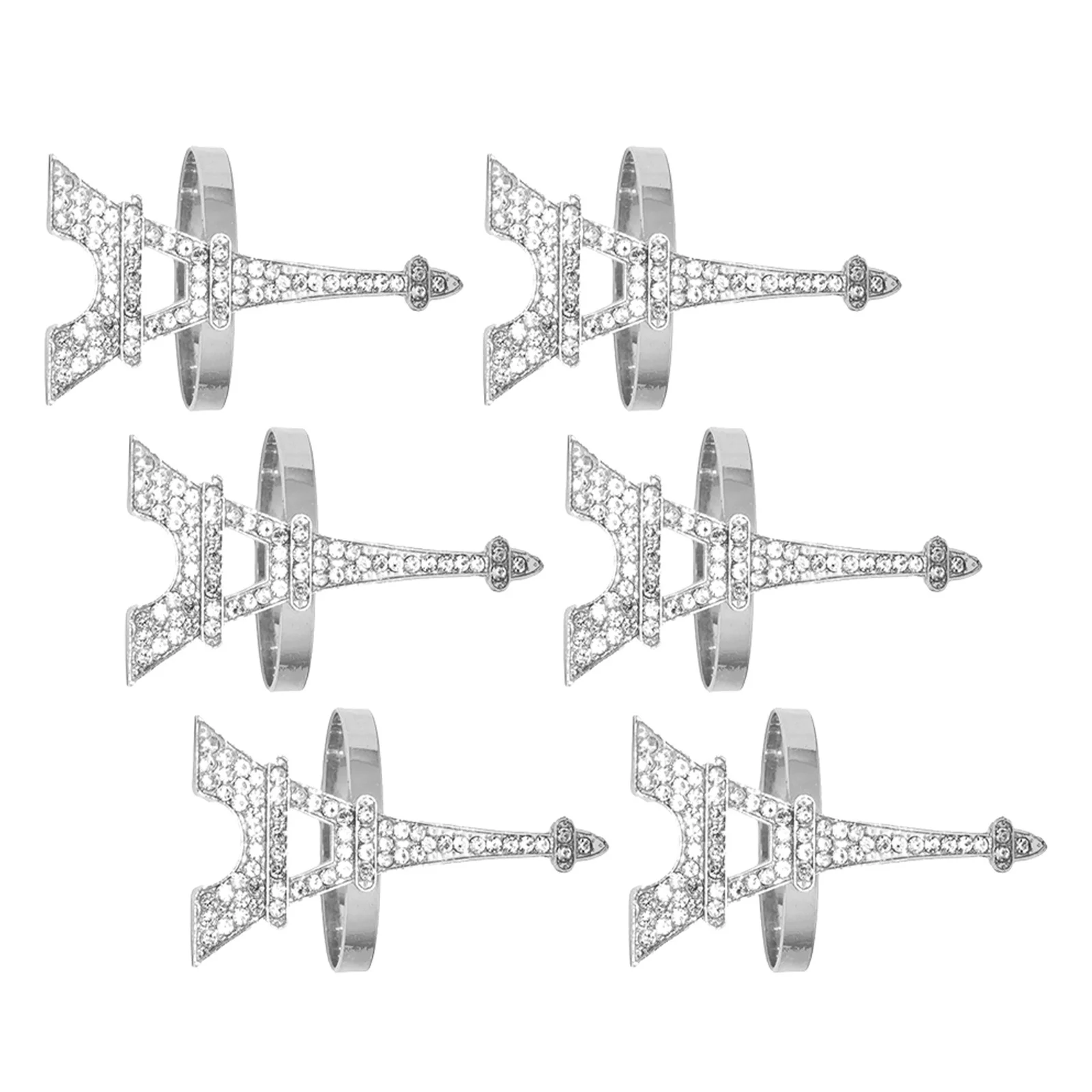 6Pcs Napkin Rings Wear-Resistant Alloy Decorative Serviette Buckles for Hotel Party Decor Serviette Buckle Hotel Napkin Ring 
6Pcs Napkin Rings Wear-Resistant Alloy Decorative Serviette Buckles for Hotel Party Decor Serviette Buckle Hotel Napkin Ring