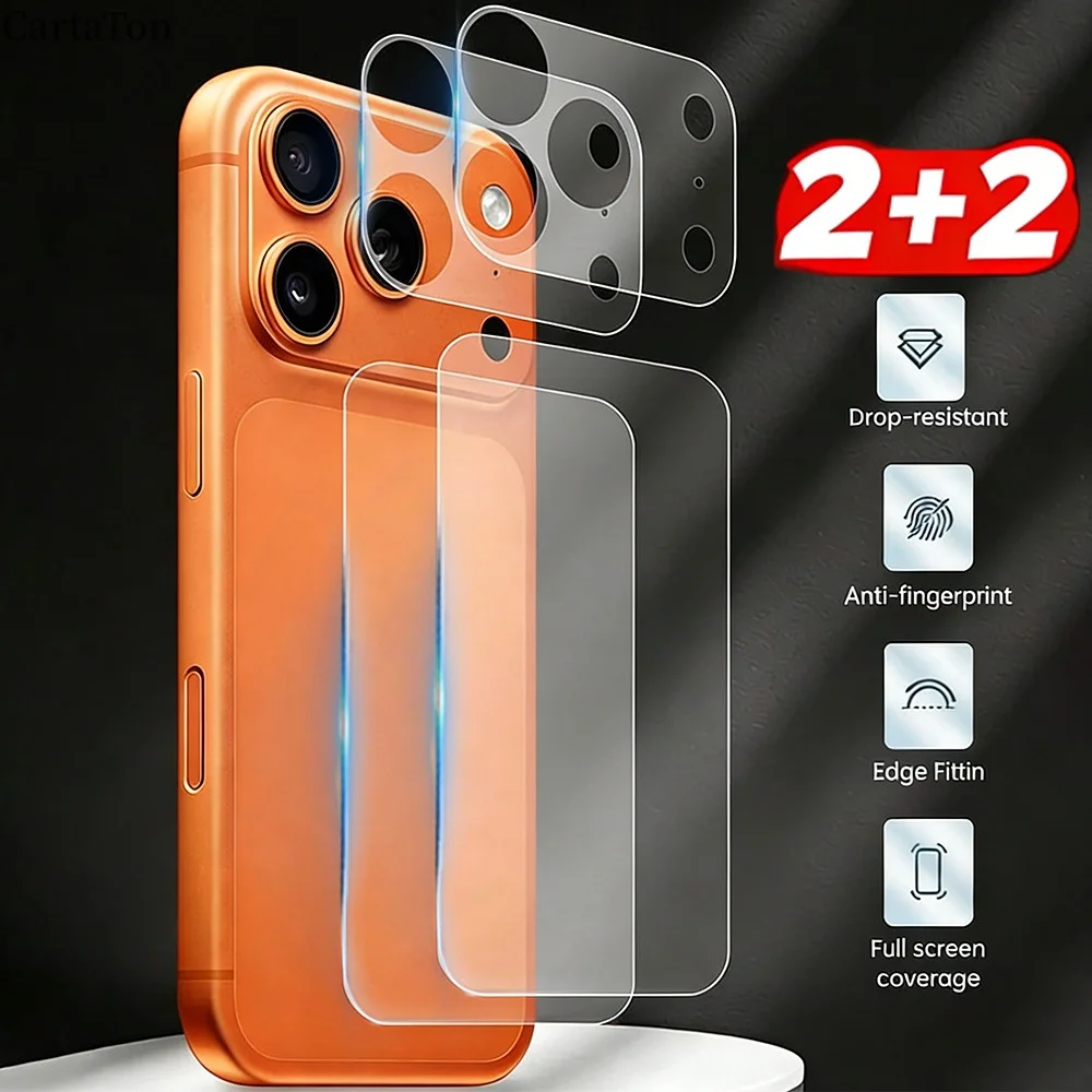 4in1 Lens+Back Screen Tempered for iPhone 17/17 Air/17 Pro/17 Pro Max HD Clear Anti-Scratch Protective Films for iPhone17
4in1 Lens+Back Screen Tempered for iPhone 17/17 Air/17 Pro/17 Pro Max HD Clear Anti-Scratch Protective Films for iPhone17