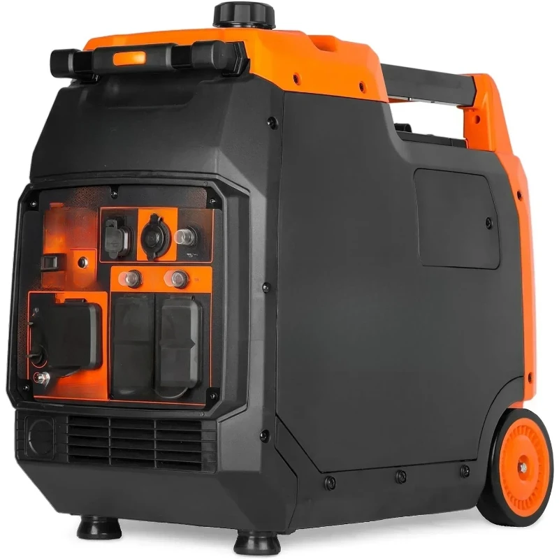 4800-Watt Portable Inverter Generator, RV-Ready, Quiet and Lightweight with Fuel Shut Off
4800-Watt Portable Inverter Generator, RV-Ready, Quiet and Lightweight with Fuel Shut Off