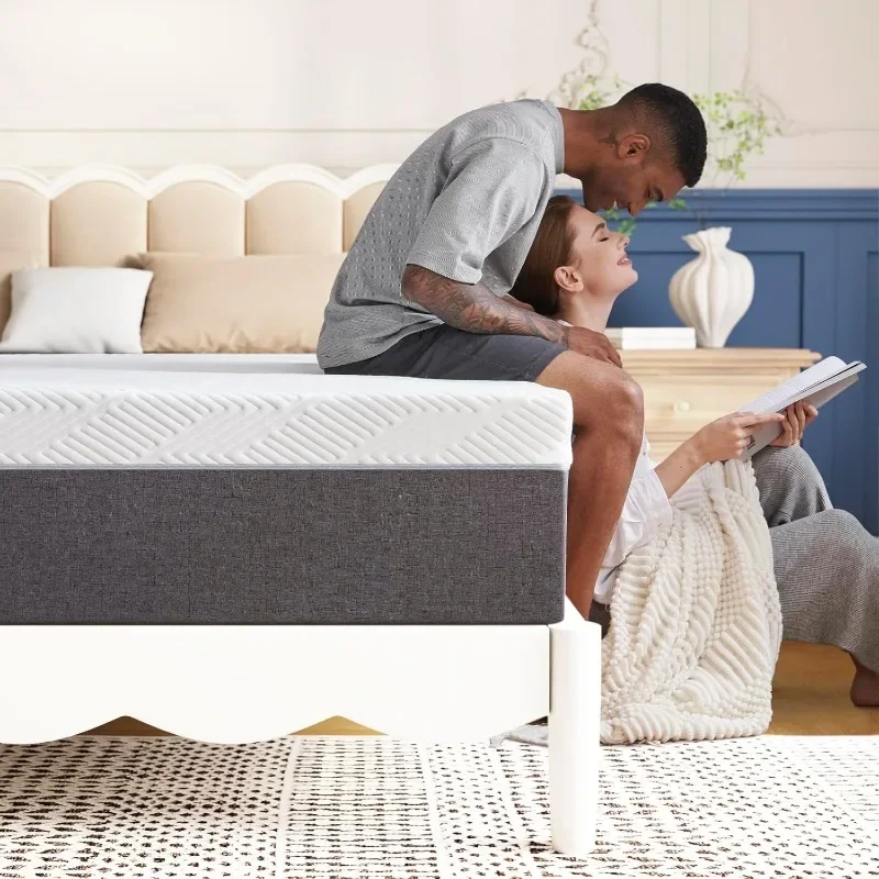 Queen Mattress No Fiberglass Gel Memory Foam Queen Size Mattress in A Box of Foams and Fabric for Cooling Pressure Relief Sleep
Queen Mattress No Fiberglass Gel Memory Foam Queen Size Mattress in A Box of Foams and Fabric for Cooling Pressure Relief Sleep