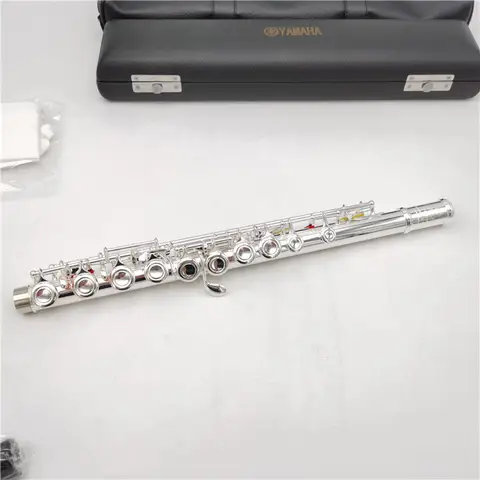Top Japan Fluit 212sl Professionele Cupronickel C Sleutel 16 Holes Fluit Verzilverde Muziekinstrumenten Met Koffer En Accessoires