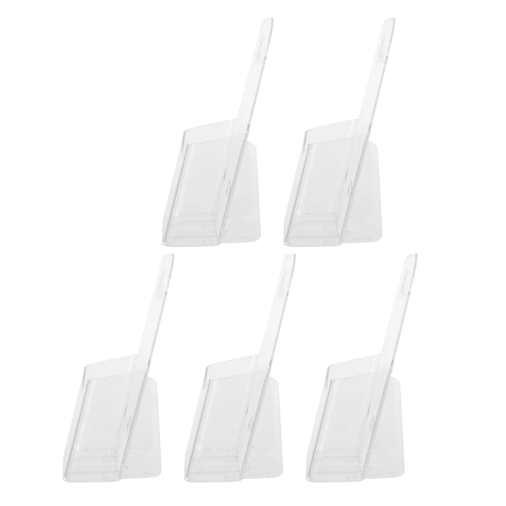 5 Pcs Acrylic Display Stand Card Organizer Brochure Holder Desktop Clear Literature Wall File
5 Pcs Acrylic Display Stand Card Organizer Brochure Holder Desktop Clear Literature Wall File