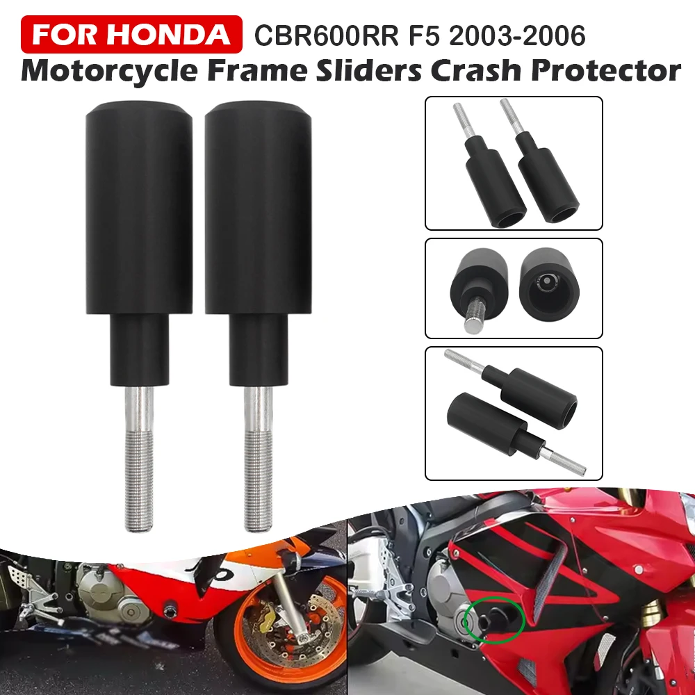 CBR 600 RR Frame Slider Crash Protector For Honda CBR600RR F5 2003-2006 Motorcycle Falling Protection Engine Crash Pad
CBR 600 RR Frame Slider Crash Protector For Honda CBR600RR F5 2003-2006 Motorcycle Falling Protection Engine Crash Pad