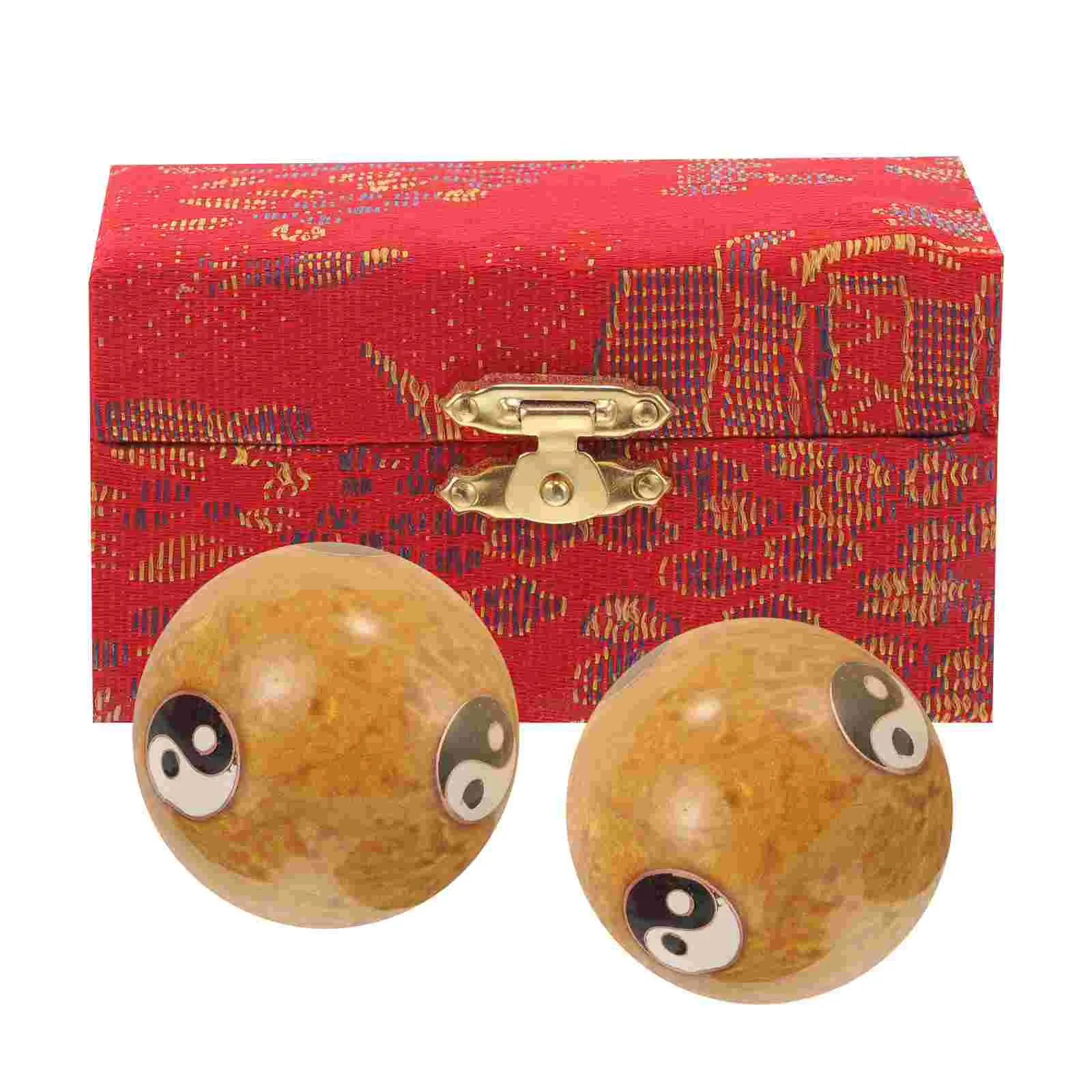 2 Pcs Roller Balls Fitness Handball Handballs Health Care Reusable Metal Elderly Golden Training
2 Pcs Roller Balls Fitness Handball Handballs Health Care Reusable Metal Elderly Golden Training