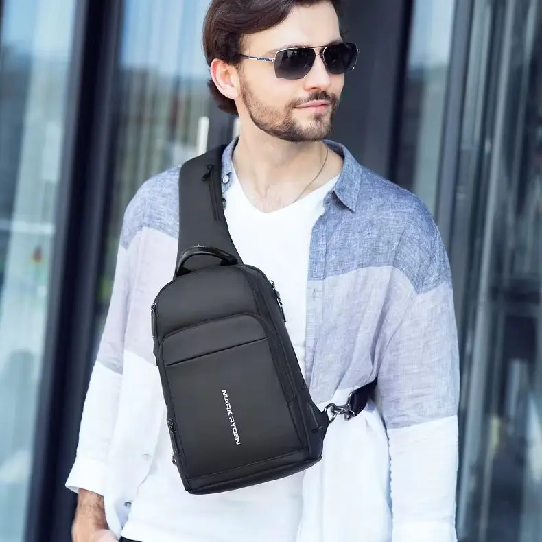 Men's chest bag multi-function crossbody new waterproof large capacity Oxford cloth shoulder backpack chest bag
Men's chest bag multi-function crossbody new waterproof large capacity Oxford cloth shoulder backpack chest bag