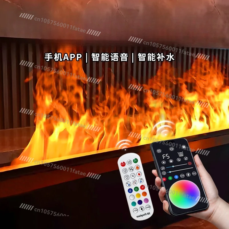 Intelligent Voice Control 3D Atomization Fireplace - Stainless Steel Embedded Simulated Flame Fireplace
Intelligent Voice Control 3D Atomization Fireplace - Stainless Steel Embedded Simulated Flame Fireplace