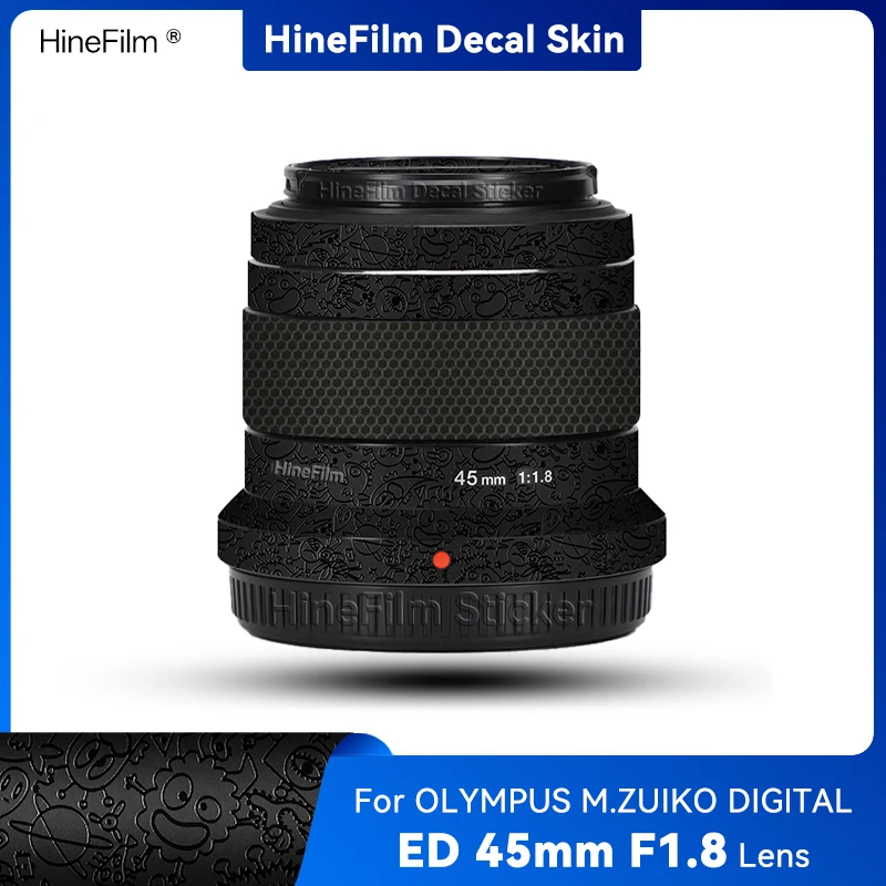 Hinefilm Skin for Olympus 45 F1.8 Lens Decal Skin for Olympus 45mm F1.8 Lens Wrap Cover 45 1.8 Lens Sticker
Hinefilm Skin for Olympus 45 F1.8 Lens Decal Skin for Olympus 45mm F1.8 Lens Wrap Cover 45 1.8 Lens Sticker