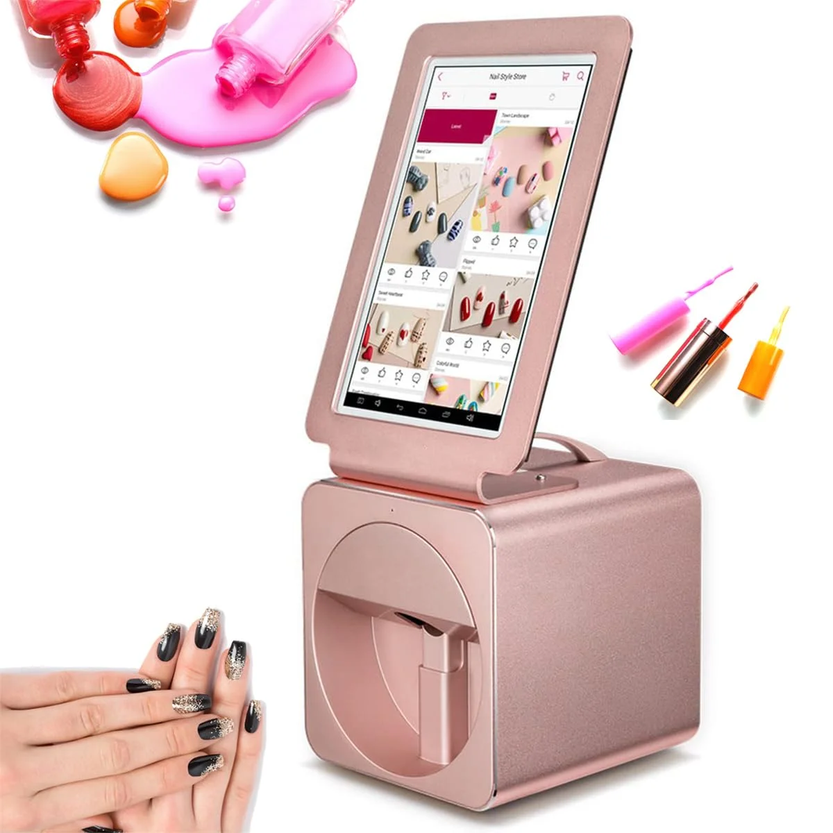 3D Digital Nail Art Printer Nail Polish Printer Machine Printer Nails
3D Digital Nail Art Printer Nail Polish Printer Machine Printer Nails