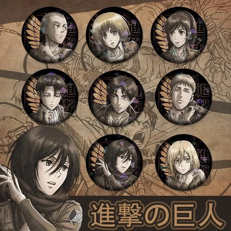 Anime Attack: Giant Cosplay Badge, Amin Allen, Captain Petra Mikasa, Pain Bag, Bar, Pendant, Periphery
Anime Attack: Giant Cosplay Badge, Amin Allen, Captain Petra Mikasa, Pain Bag, Bar, Pendant, Periphery