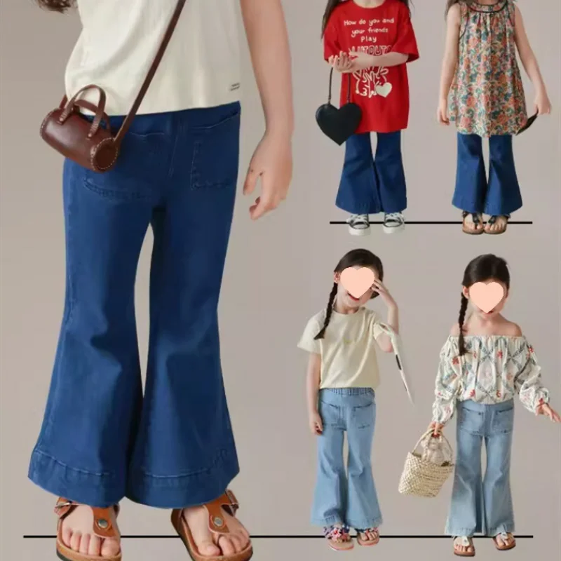 Girls' Pants High Elastic Slim-Fit Retro Jeans Long2025Spring and Autumn New Fashion Foreign Trade Children's Clothing Wholesale
Girls' Pants High Elastic Slim-Fit Retro Jeans Long2025Spring and Autumn New Fashion Foreign Trade Children's Clothing Wholesale