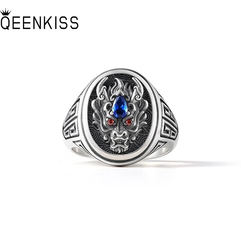 QEENKISS 925 Sterling Silver Vintage Dragon Rings for Men Birthday Wedding Party Christmas Father Groom Boyfriend Gifts RG7105
QEENKISS 925 Sterling Silver Vintage Dragon Rings for Men Birthday Wedding Party Christmas Father Groom Boyfriend Gifts RG7105