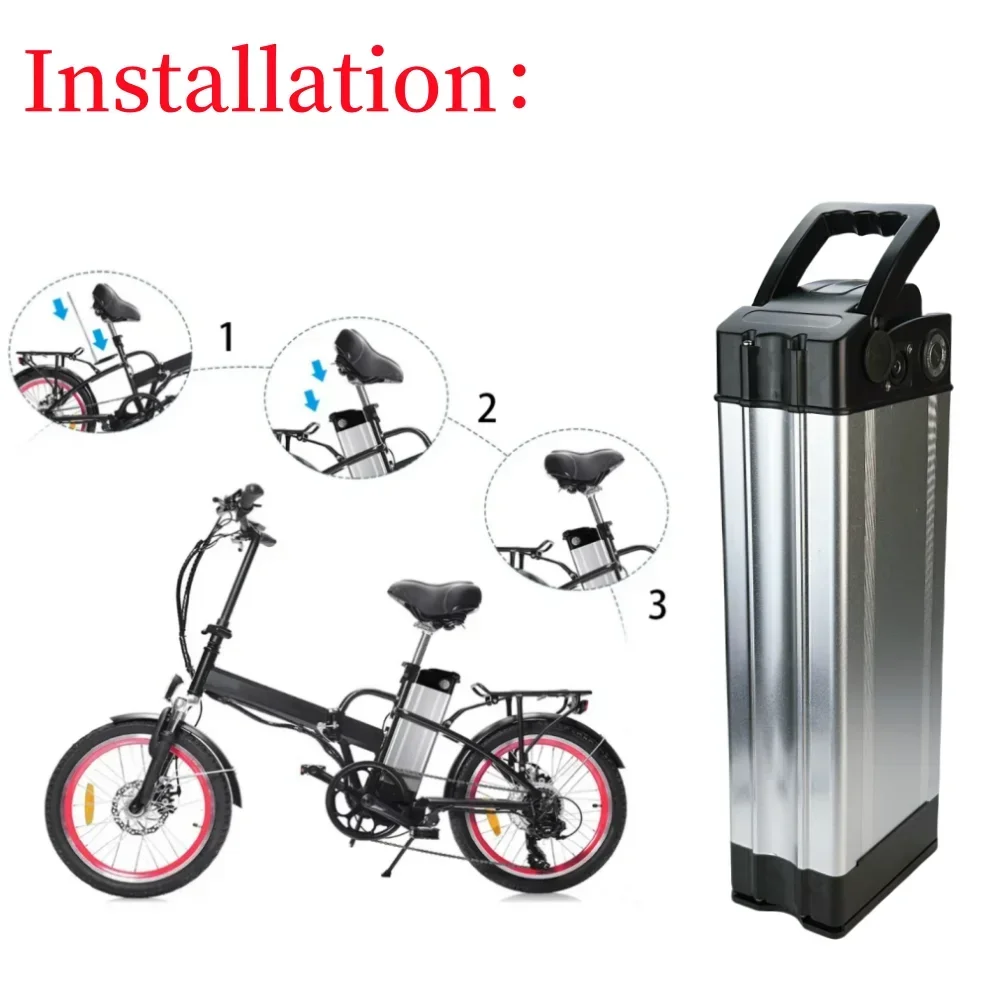 For HaiBa 48V 10Ah 15Ah 20Ah Portable Lithium ion battery pack High-power Built in BMS Safe and durable
For HaiBa 48V 10Ah 15Ah 20Ah Portable Lithium ion battery pack High-power Built in BMS Safe and durable