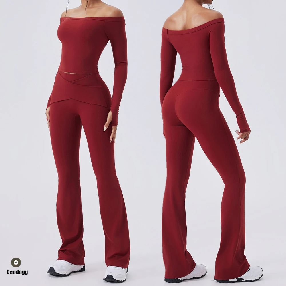 Pad Yoga Set 2PCS Women Sportswear Workout Clothes Athletic Wear Gym Legging Fitness Bra Crop Top Long Sleeve Sports Suits XP365
Pad Yoga Set 2PCS Women Sportswear Workout Clothes Athletic Wear Gym Legging Fitness Bra Crop Top Long Sleeve Sports Suits XP365