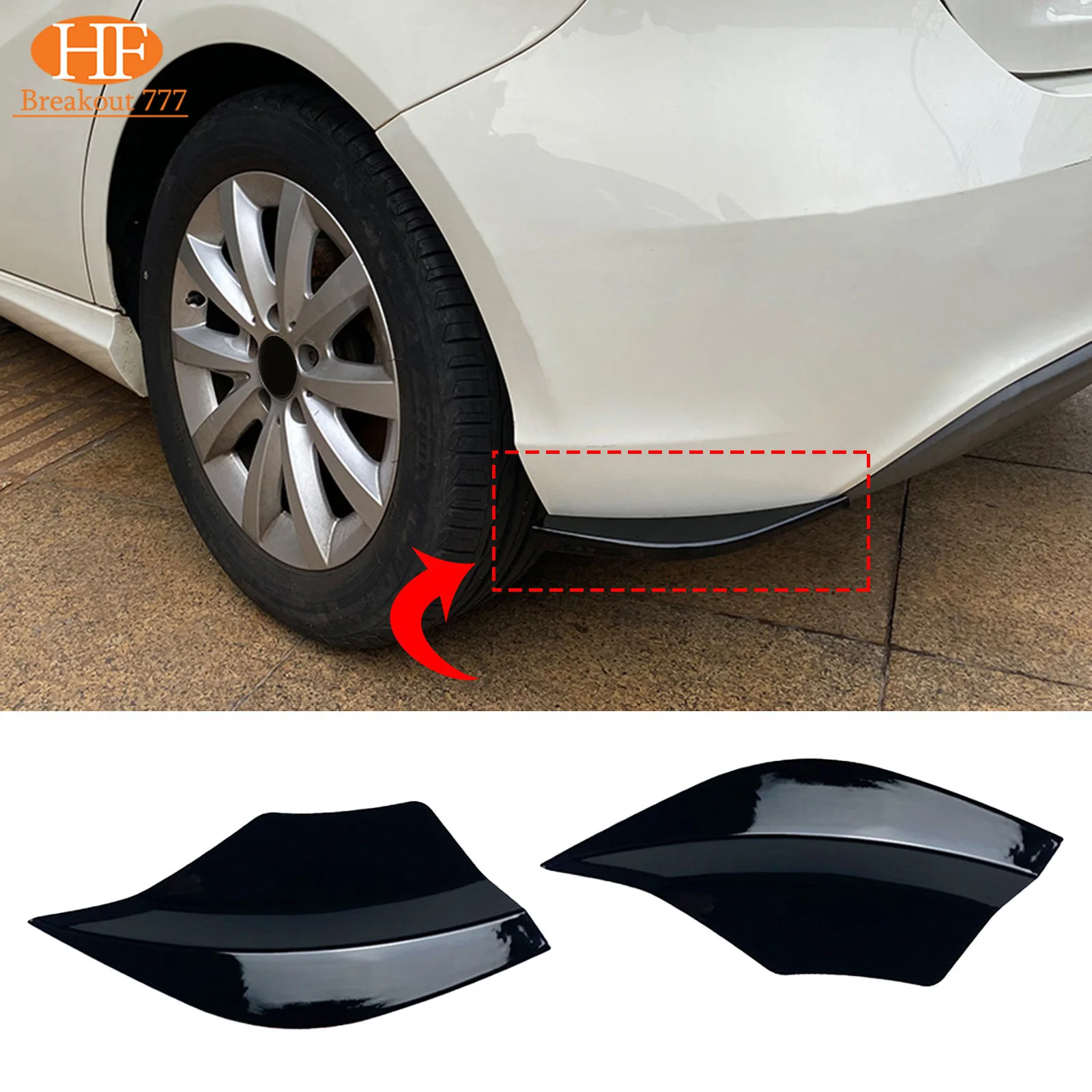 for Mercedes Benz A Class W176 A180 A200 A250 2013-2018 Rear Bumper Lip Diffuser Side Splitter Spoiler Body Kit ABS
for Mercedes Benz A Class W176 A180 A200 A250 2013-2018 Rear Bumper Lip Diffuser Side Splitter Spoiler Body Kit ABS
