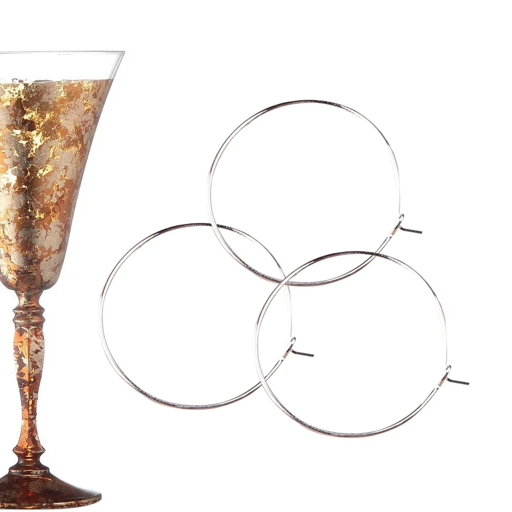 100 Pcs DIY Dainty Chunky Bulk Wine Charm Ring Glass Earring Beading Hoops Silver Plated Pendant
100 Pcs DIY Dainty Chunky Bulk Wine Charm Ring Glass Earring Beading Hoops Silver Plated Pendant