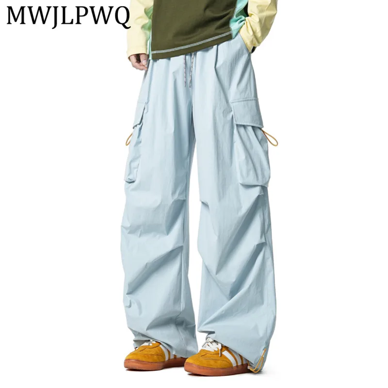 MWJLPWQ Drawtring Pant Thin Loose Casual Wide-Leg Trousers For Spring Autumn Straight Sweatpant Men's Workwear 2026 New 15968
MWJLPWQ Drawtring Pant Thin Loose Casual Wide-Leg Trousers For Spring Autumn Straight Sweatpant Men's Workwear 2026 New 15968