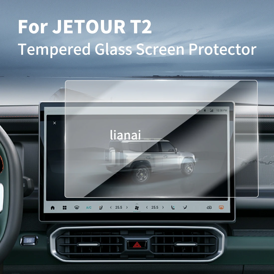 Carplay Screen Protector Tempered Glass Protective Film Navigator Aut Car Stickers Accessories For25 JIETU JETOUR T2
Carplay Screen Protector Tempered Glass Protective Film Navigator Aut Car Stickers Accessories For25 JIETU JETOUR T2