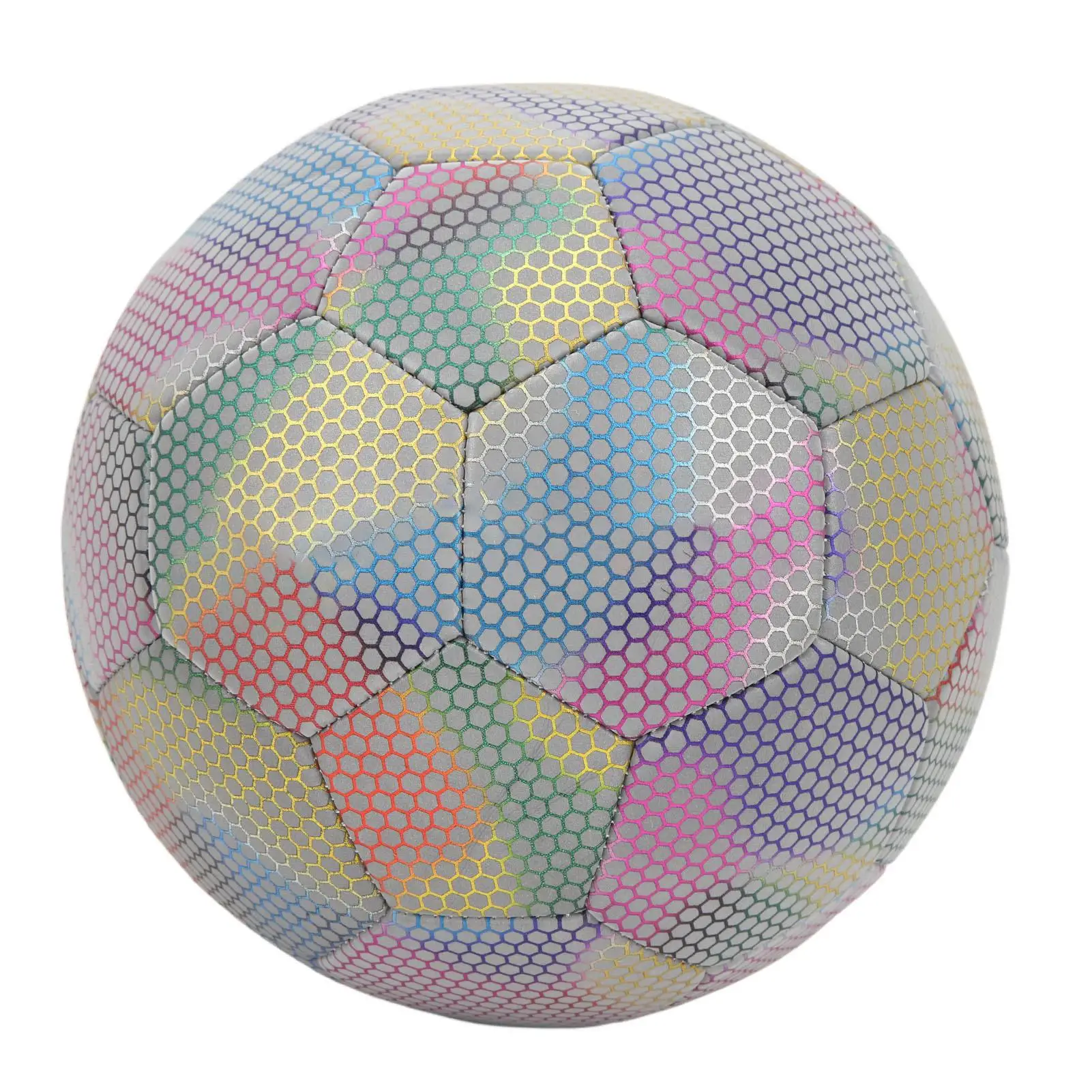 Soccer Ball Size 5 PU Light Color Reflective Glowing Ball for night Training and Games
Soccer Ball Size 5 PU Light Color Reflective Glowing Ball for night Training and Games