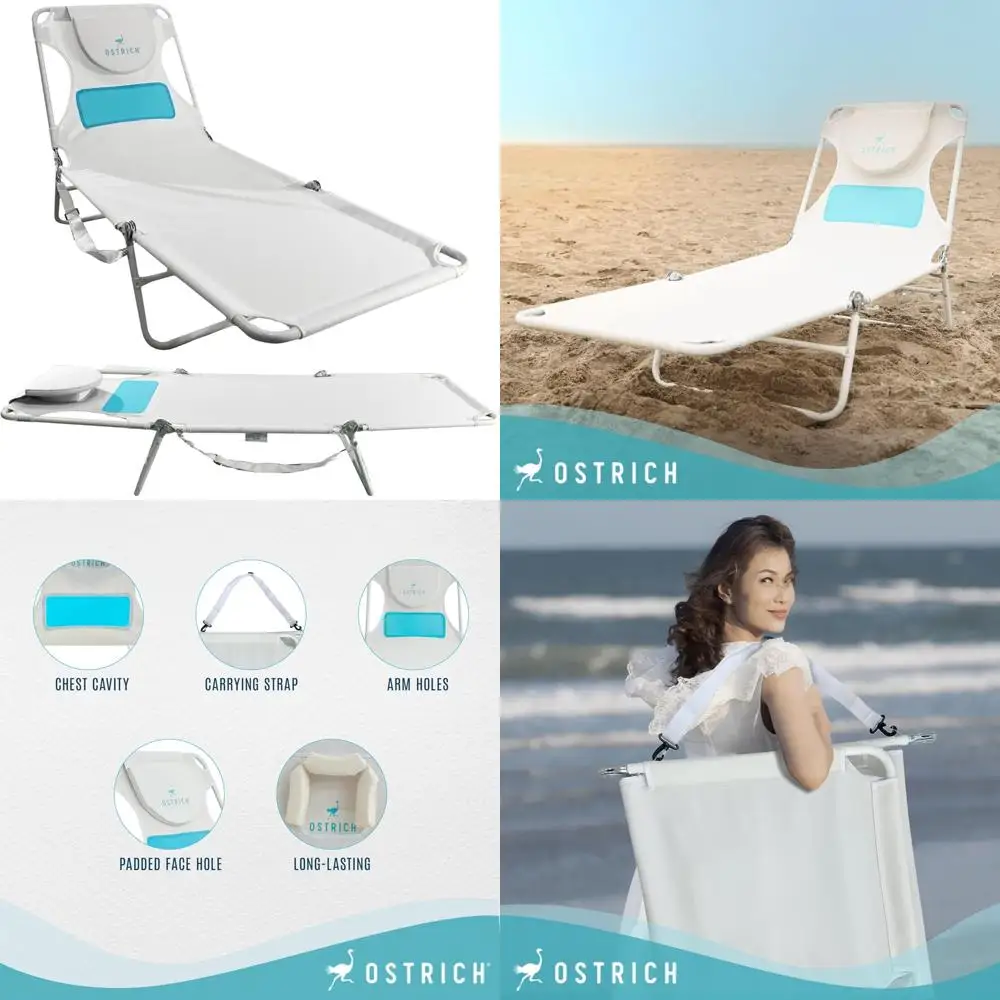 Легкий регулируемый складной шезлонг с откидной спинкой для отдыха на открытом воздухе, пляже, бассейна и комфорта загара озера
Легкий регулируемый складной шезлонг с откидной спинкой для отдыха на открытом воздухе, пляже, бассейна и комфорта загара озера