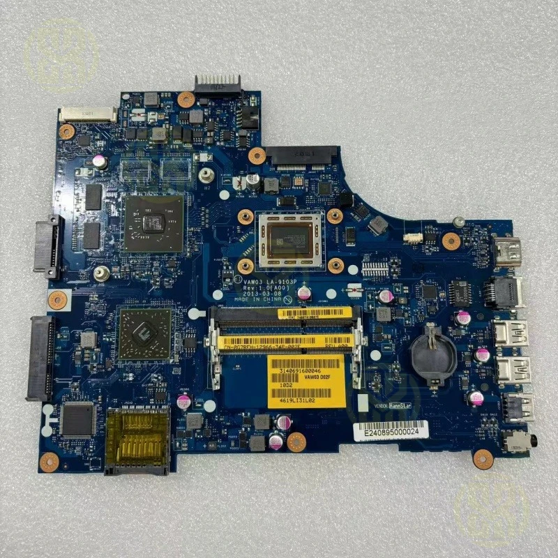 CN-0G7RFH For DELL Inspiron 5535 LA-9103P 0G7RFH A4-5145 Mainboard Laptop Motherboard DDR3 Tested Ok
CN-0G7RFH For DELL Inspiron 5535 LA-9103P 0G7RFH A4-5145 Mainboard Laptop Motherboard DDR3 Tested Ok