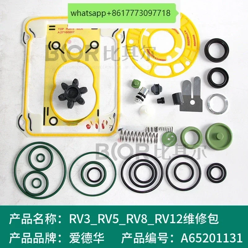 Edward RV3/5/8_ RV12 rotary vane vacuum pump repair kit A65201131 sealing kit oil tank gasket
Edward RV3/5/8_ RV12 rotary vane vacuum pump repair kit A65201131 sealing kit oil tank gasket