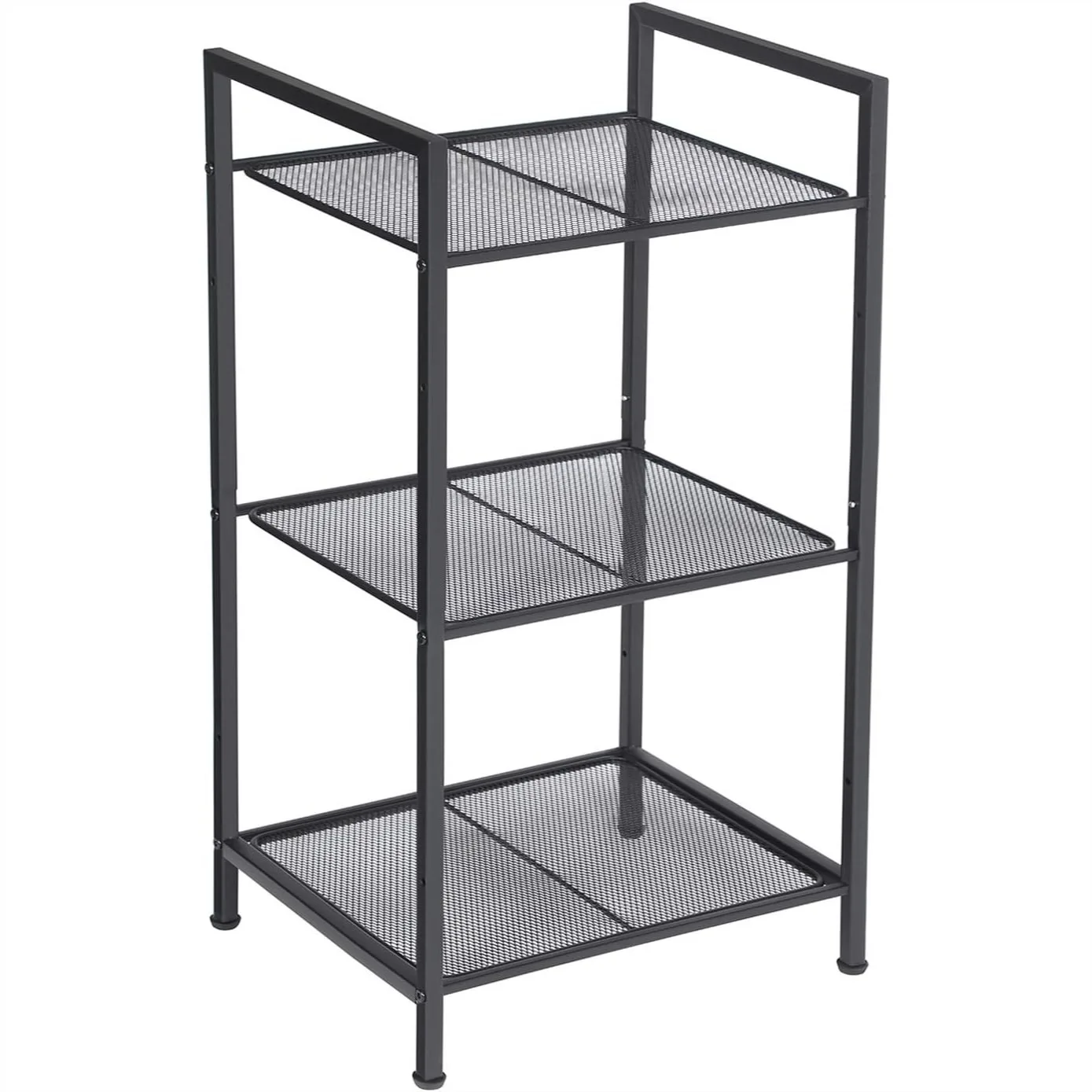 3-Tier Storage Rack, Extendable Plant Stand with Adjustable Shelf for Bathroom, Living Room, Balcony, Kitchen, Black
3-Tier Storage Rack, Extendable Plant Stand with Adjustable Shelf for Bathroom, Living Room, Balcony, Kitchen, Black