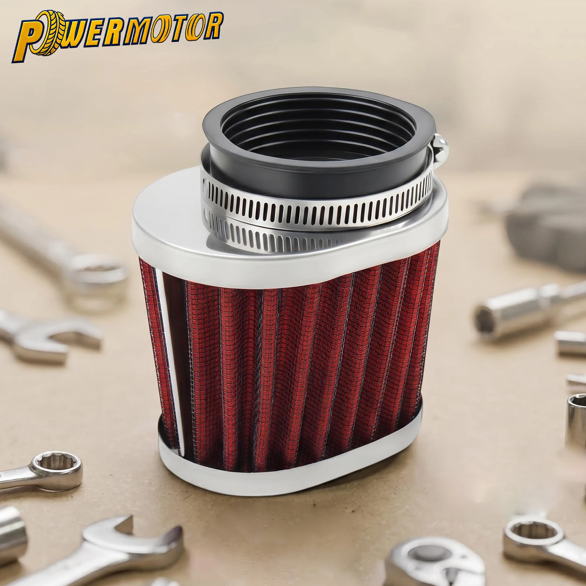 Motorcycle 44 48 50 52 54 60mm High Flow Air Filter Parts For PWK 24 26 28 30 32 33 34 35 Air Intake Filter Washable Reusable
Motorcycle 44 48 50 52 54 60mm High Flow Air Filter Parts For PWK 24 26 28 30 32 33 34 35 Air Intake Filter Washable Reusable