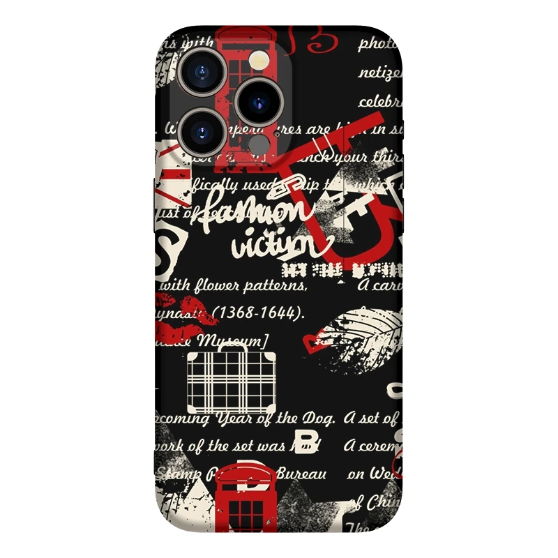 Custom Silicone 2 in 1 Shockproof Case for iPhone 11-16 HD Printed Black Background English Pattern Protective Cover
Custom Silicone 2 in 1 Shockproof Case for iPhone 11-16 HD Printed Black Background English Pattern Protective Cover