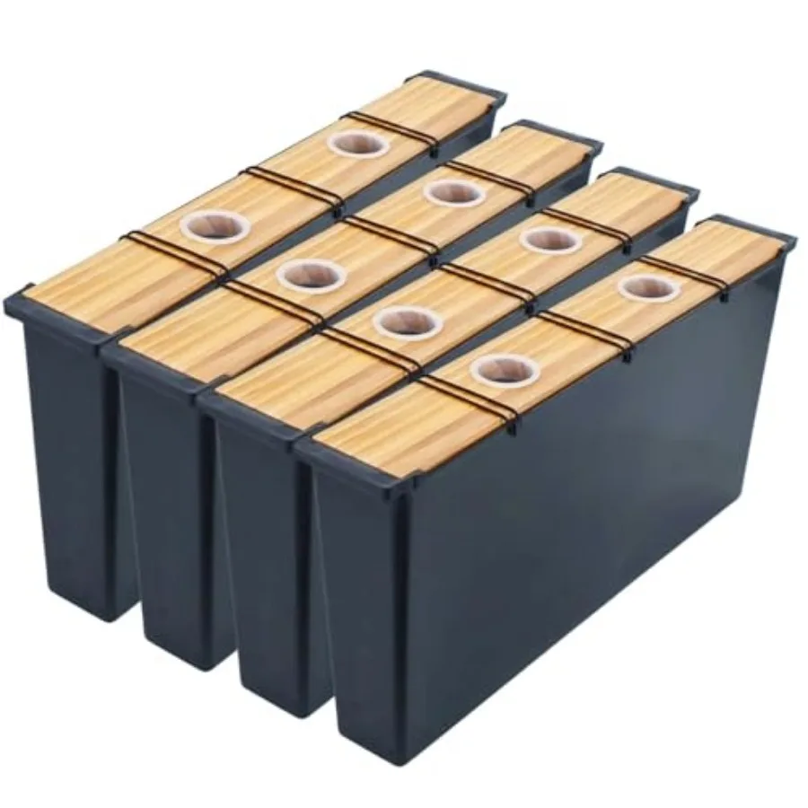 4-Pack of 6.5L Bee Feeders for Hives Bee Hive Feeder for Beekeeping Bee Feeders for Inside Hives Beehive Frame for Feeding Deep
4-Pack of 6.5L Bee Feeders for Hives Bee Hive Feeder for Beekeeping Bee Feeders for Inside Hives Beehive Frame for Feeding Deep