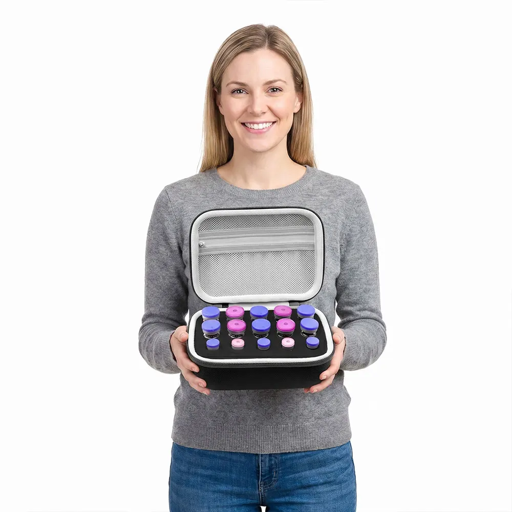 10ML Insulin Vials Storage Case Large Capacity EVA Insulin Case Protector Wear-resistant Waterproof Insulin Organizer Diabetics
10ML Insulin Vials Storage Case Large Capacity EVA Insulin Case Protector Wear-resistant Waterproof Insulin Organizer Diabetics