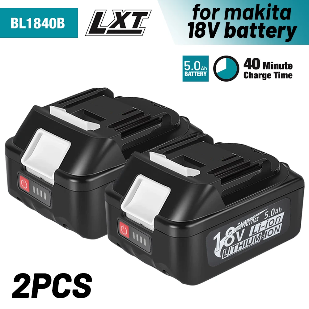 Замена аккумулятора Makita 18 В, 5,0 Ач, совместимая с аккумулятором 18 В LXT400 BL1830B BL1840B BL1850B BL1860B BL1815B
Замена аккумулятора Makita 18 В, 5,0 Ач, совместимая с аккумулятором 18 В LXT400 BL1830B BL1840B BL1850B BL1860B BL1815B