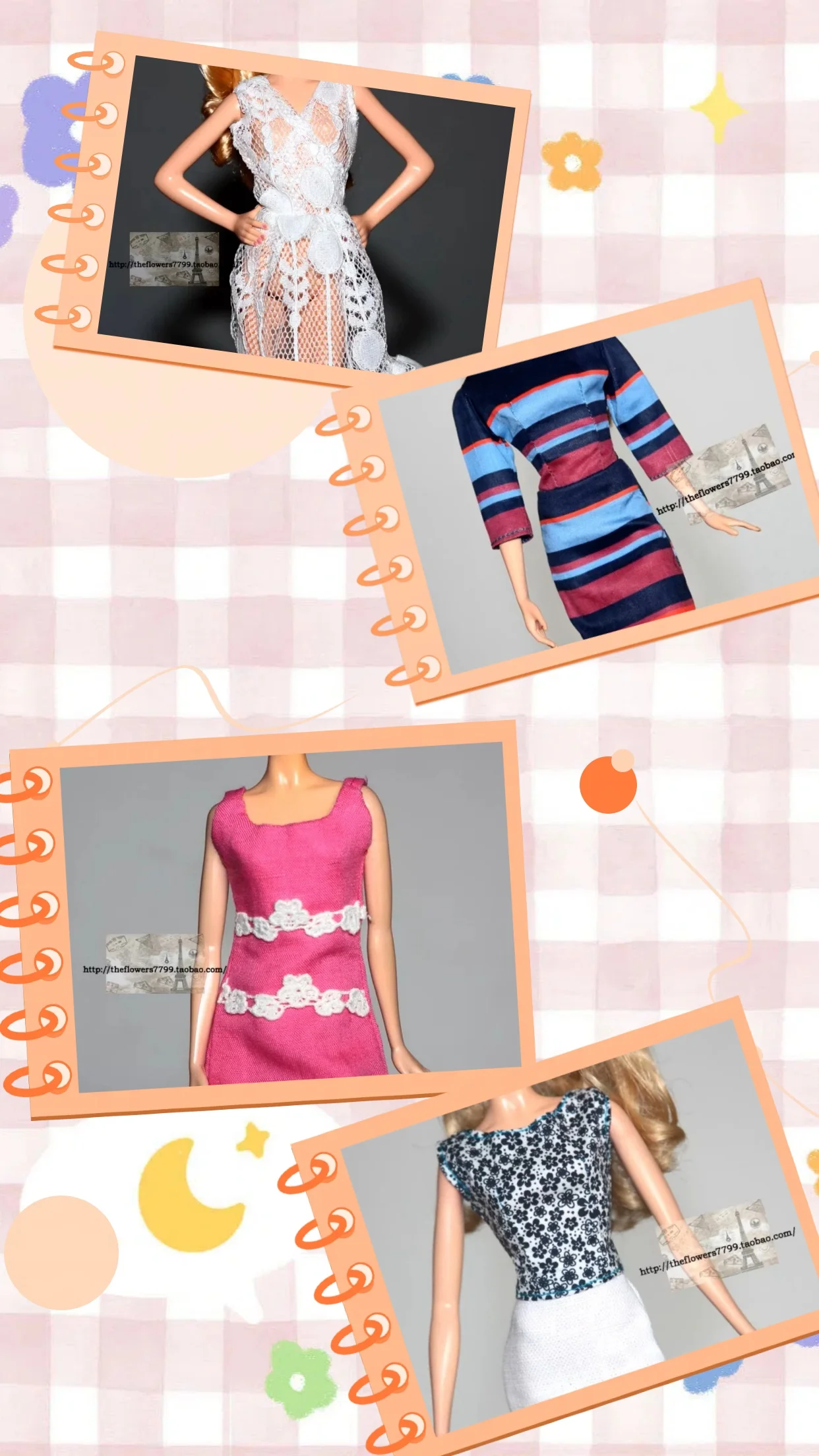 Одежда и аксессуары для кукол ручной работы в масштабе 1/6: кружевная прозрачная юбка, топ с цветочным принтом, юбка для 6-дюймовых фигурок.
Одежда и аксессуары для кукол ручной работы в масштабе 1/6: кружевная прозрачная юбка, топ с цветочным принтом, юбка для 6-дюймовых фигурок.