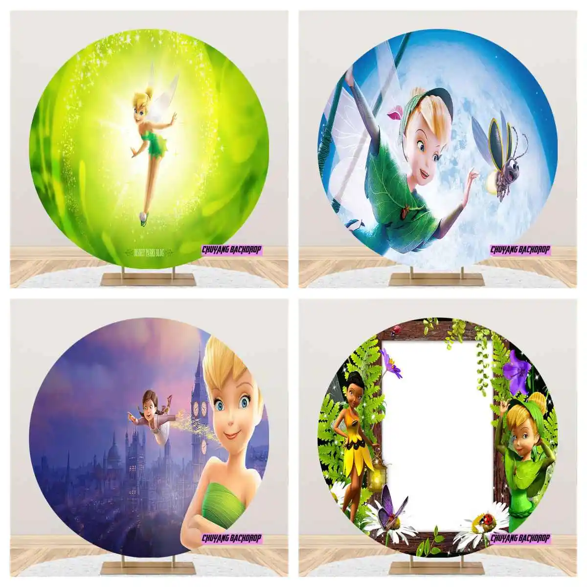 Elastic Princess Tinker Bell Flower Fairy Backdrop Round Cover Girls Birthday Party Photography Backdrop Studio Decor Banner
Elastic Princess Tinker Bell Flower Fairy Backdrop Round Cover Girls Birthday Party Photography Backdrop Studio Decor Banner