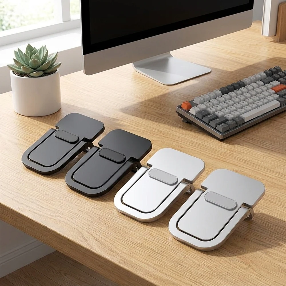 2pcs/Set Mini Portable Laptop Stand Riser Computer Keyboard Stand Foldable Lightweight Ergonomic Notebook Holder for Home Office
2pcs/Set Mini Portable Laptop Stand Riser Computer Keyboard Stand Foldable Lightweight Ergonomic Notebook Holder for Home Office