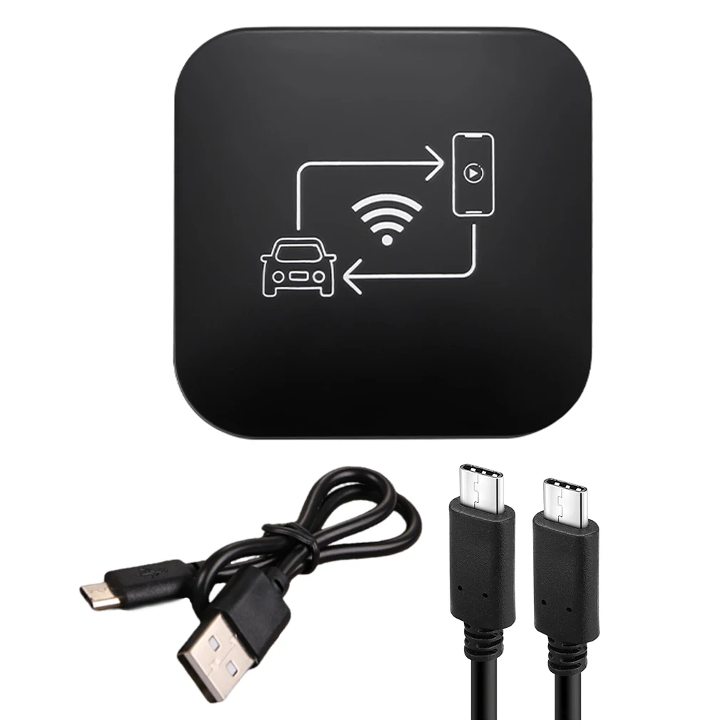 Wireless CarPlay Android Auto Adapter Suit for Built-in Wired CarPlay/Wired Android Auto
Wireless CarPlay Android Auto Adapter Suit for Built-in Wired CarPlay/Wired Android Auto