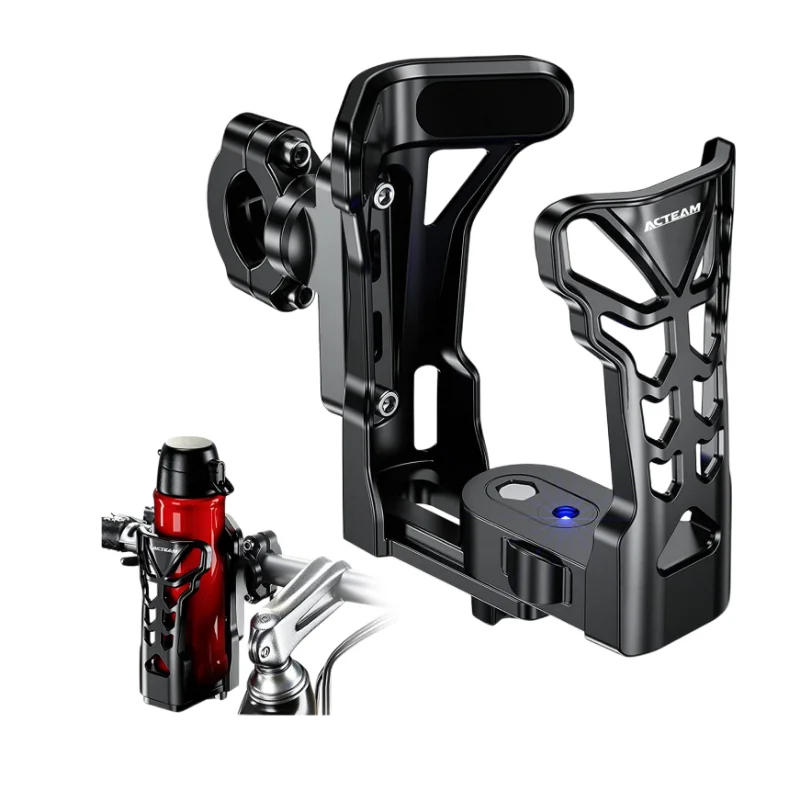 Motorcycle Cup Holder Bike Water Bottle Holder Handlebar ATV Cup Holder with Atmosphere Light 360°Rotation Adjust
Motorcycle Cup Holder Bike Water Bottle Holder Handlebar ATV Cup Holder with Atmosphere Light 360°Rotation Adjust