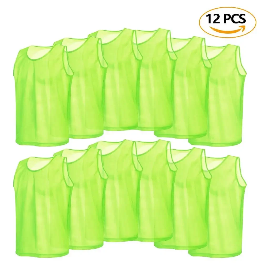 Soccer Training Vest For Adult Children,Football Shirts Jerseys,Scrimmage Practice Sports Vest Breathable Team Training 6/12 PCS
Soccer Training Vest For Adult Children,Football Shirts Jerseys,Scrimmage Practice Sports Vest Breathable Team Training 6/12 PCS