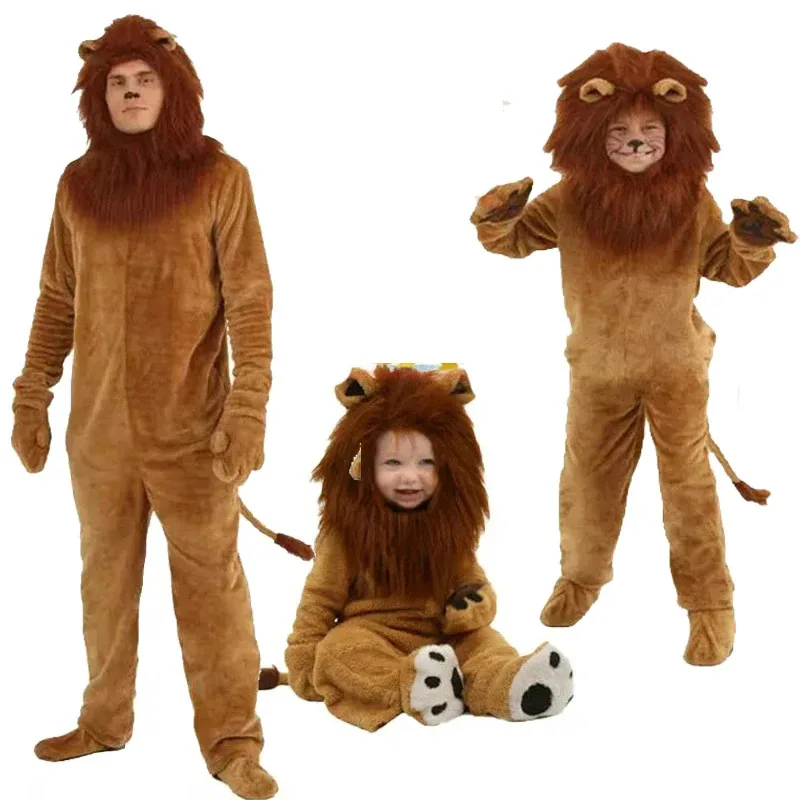 Child Deluxe Lion King Costume Baby Kid Adult Furry Animal Carnival Party Halloween Cosplay Costume Fancy Movie Role Jumpsuit
Child Deluxe Lion King Costume Baby Kid Adult Furry Animal Carnival Party Halloween Cosplay Costume Fancy Movie Role Jumpsuit