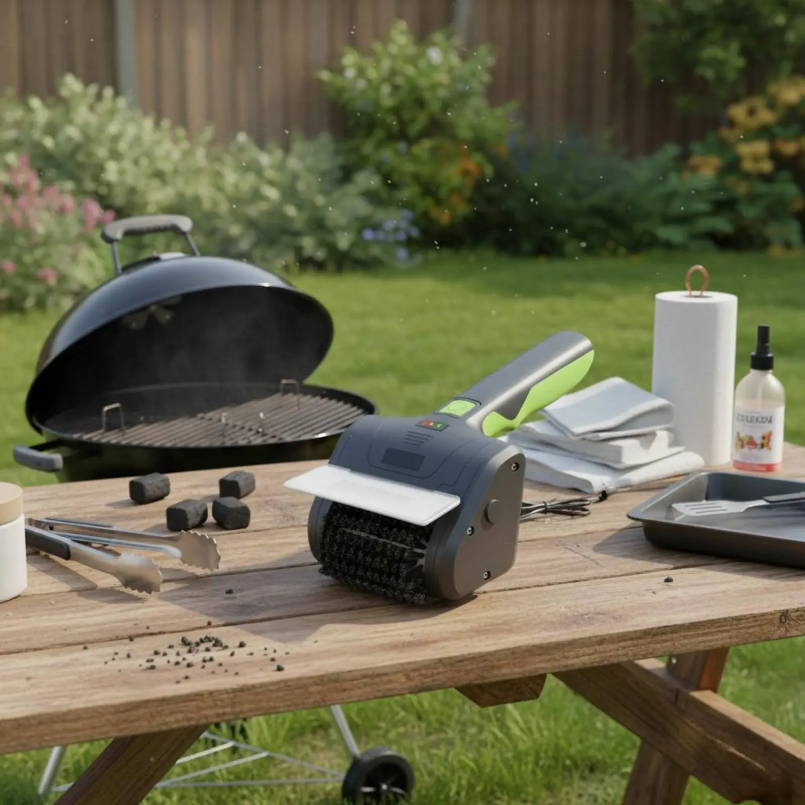 Electric Grill Brush USB Charging Cordless Barbecue Brush Cleaning Tool Waterproof for Bathroom
Electric Grill Brush USB Charging Cordless Barbecue Brush Cleaning Tool Waterproof for Bathroom