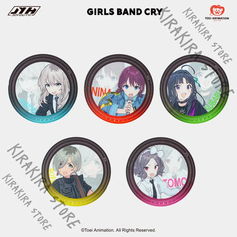 NINA ISERI Cosplay Acrylic colorful Coasters GIRLS BAND CRY SUBARU AWA Anime Decor Accessories 90mm Ornaments Mascot Gifts
NINA ISERI Cosplay Acrylic colorful Coasters GIRLS BAND CRY SUBARU AWA Anime Decor Accessories 90mm Ornaments Mascot Gifts