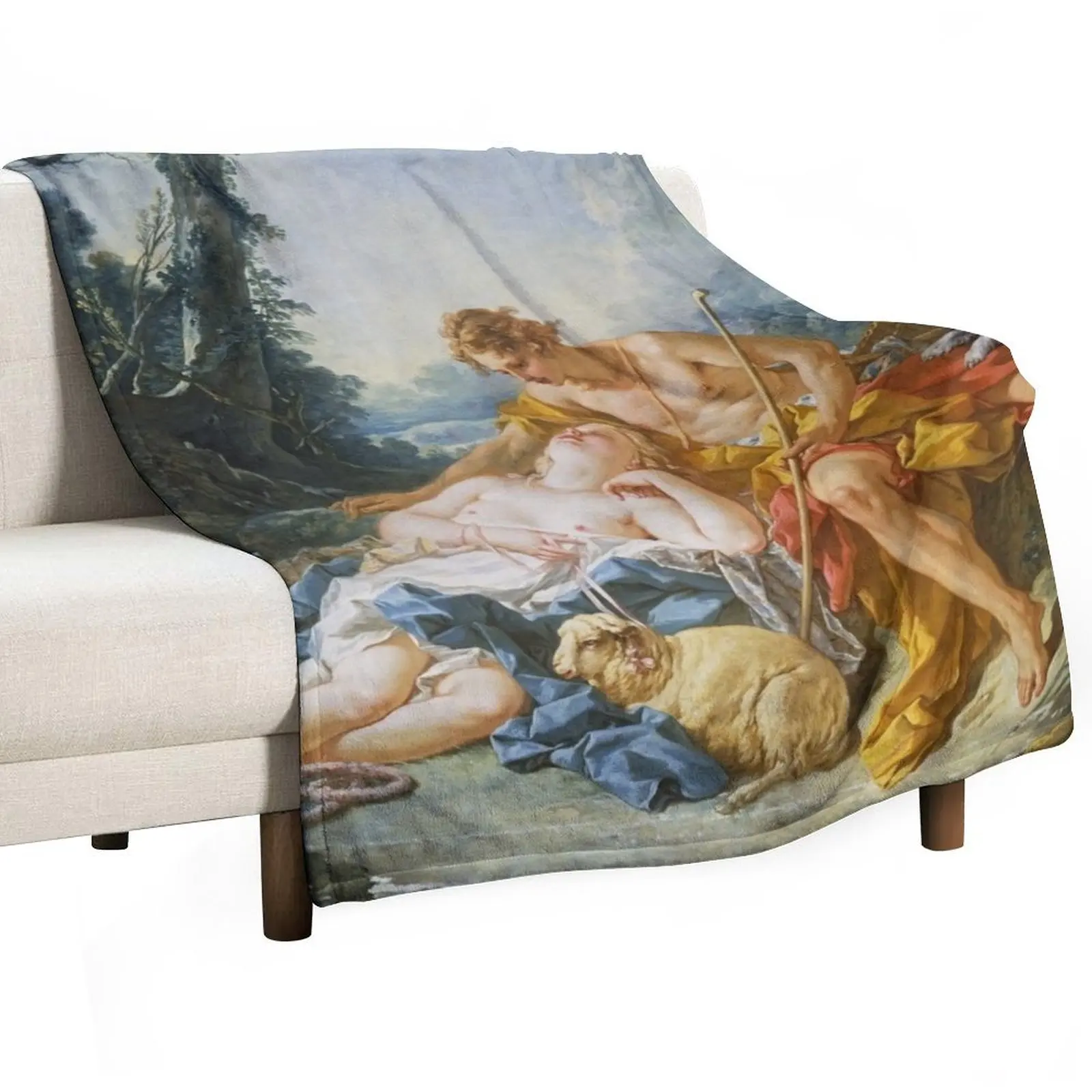 Franois Boucher - Daphnis and Chloe Throw Blanket Flannel Fabric bed plaid Blankets
Franois Boucher - Daphnis and Chloe Throw Blanket Flannel Fabric bed plaid Blankets
