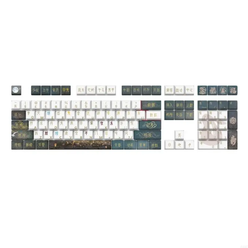 F68C Механические клавиатуры клавишные клавиши 108Keys Древний стиль PBT Оригинальный профиль
F68C Механические клавиатуры клавишные клавиши 108Keys Древний стиль PBT Оригинальный профиль