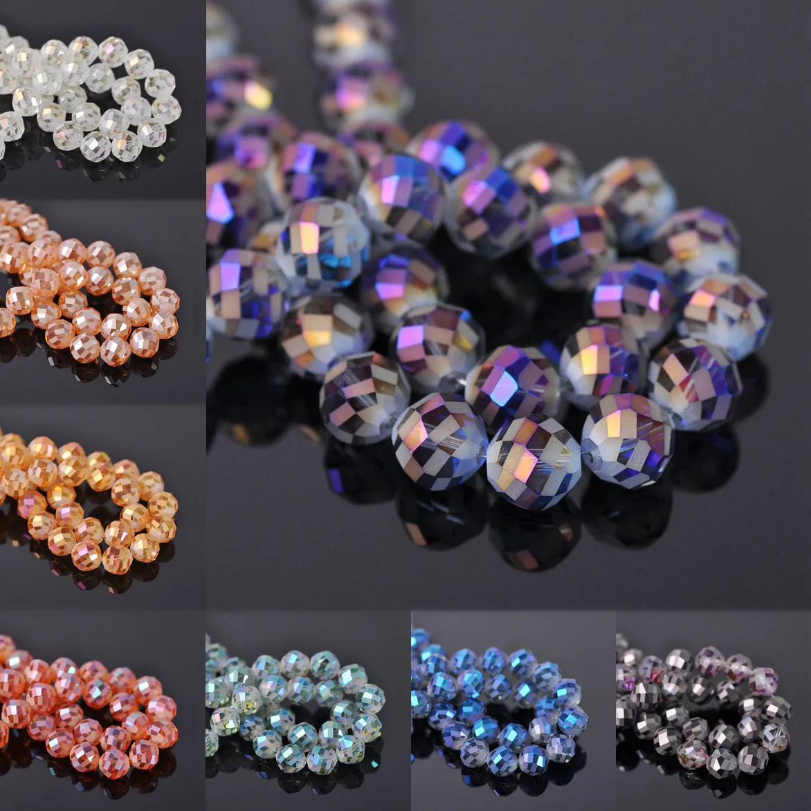 10pcs 12mm Round Faceted Matte Crystal Glass Ball Loose Crafts Beads for Jewelry Making DIY Crafts Findings
10pcs 12mm Round Faceted Matte Crystal Glass Ball Loose Crafts Beads for Jewelry Making DIY Crafts Findings