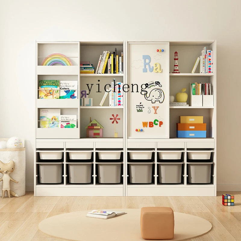 ZC Solid Wood Children's Toy Storage Rack Storage Cabinet Living Room Wall TV Cabinet Children's Room Baby Storage Cabinet
ZC Solid Wood Children's Toy Storage Rack Storage Cabinet Living Room Wall TV Cabinet Children's Room Baby Storage Cabinet